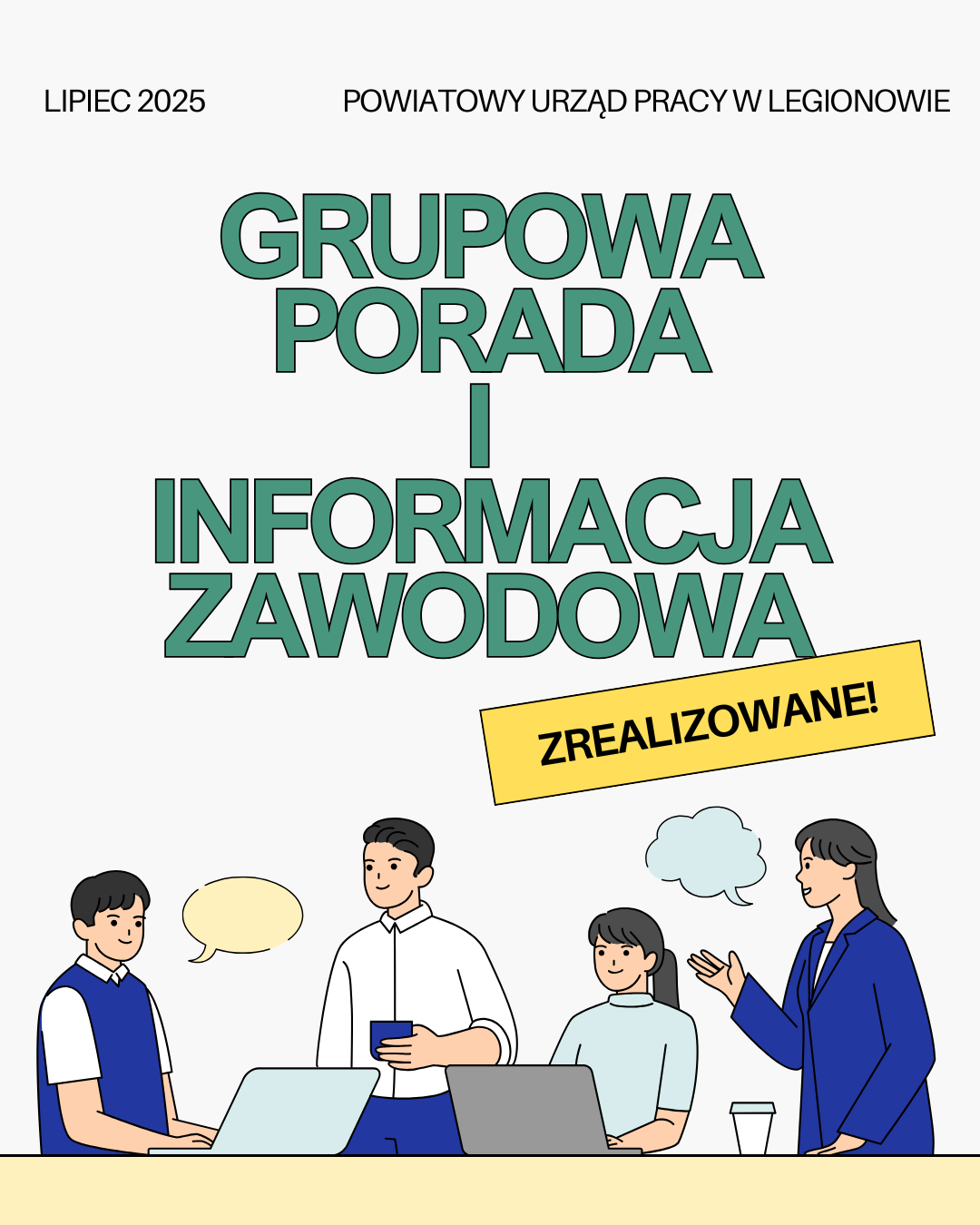 Zdjęcie artykułu Zrealizowane! Grupowa porada i informacja zawodowa